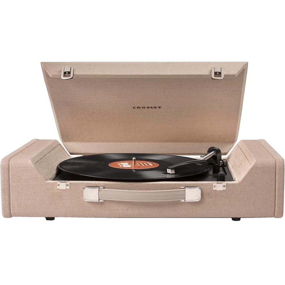Crosley Beige Portable Turntable